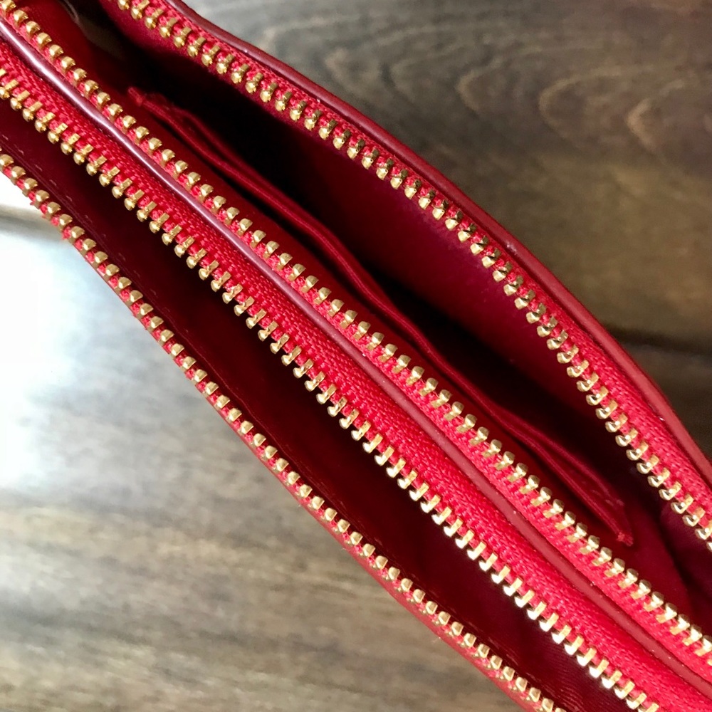 [Coach] Double Zip Wristlet Wallet❤️ - Picture 6 of 7